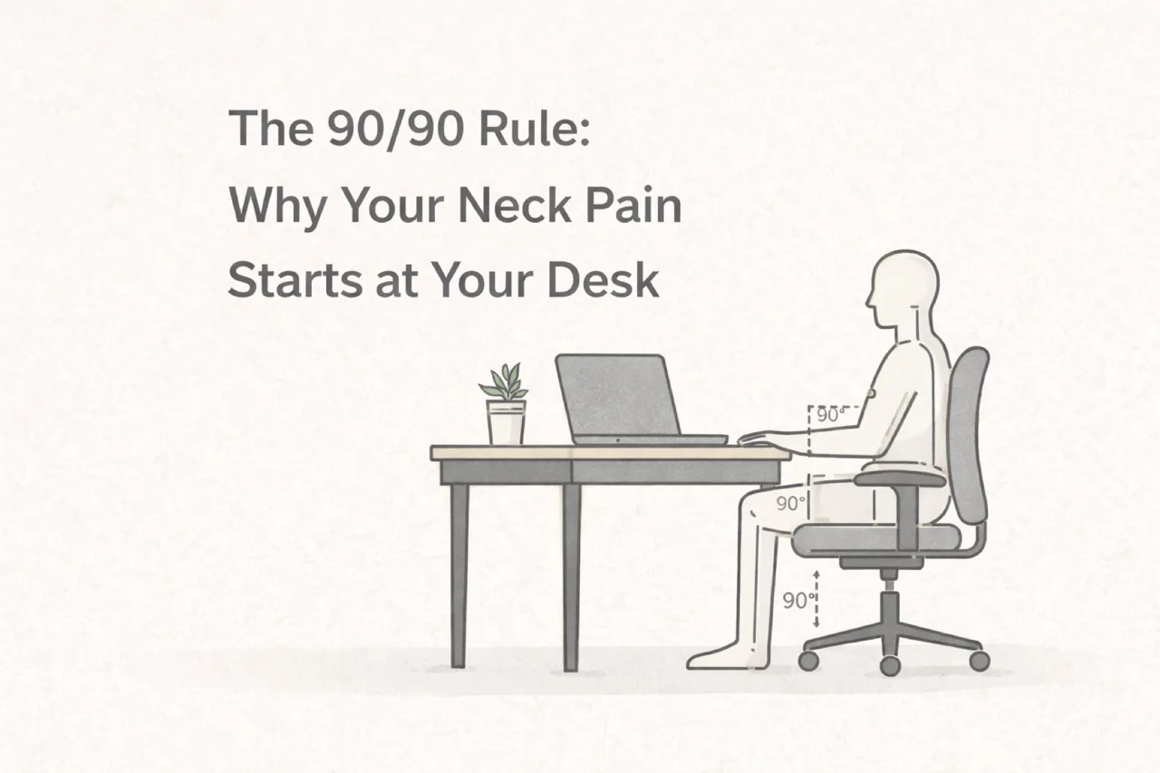 The 90/90 Rule: Why Your Neck Pain Starts at Your Desk