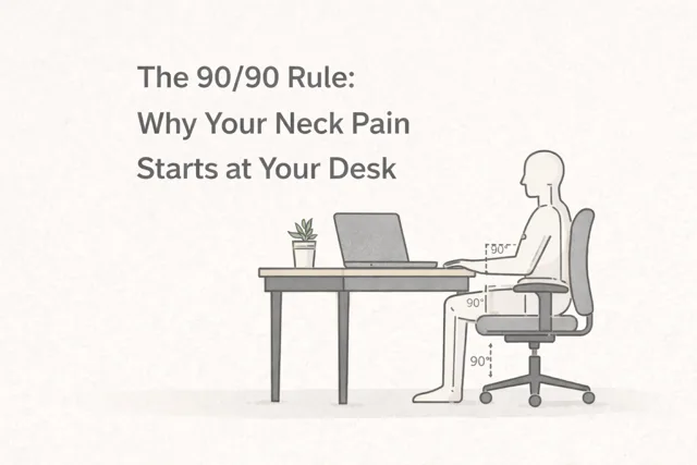 The 90/90 Rule: Why Your Neck Pain Starts at Your Desk