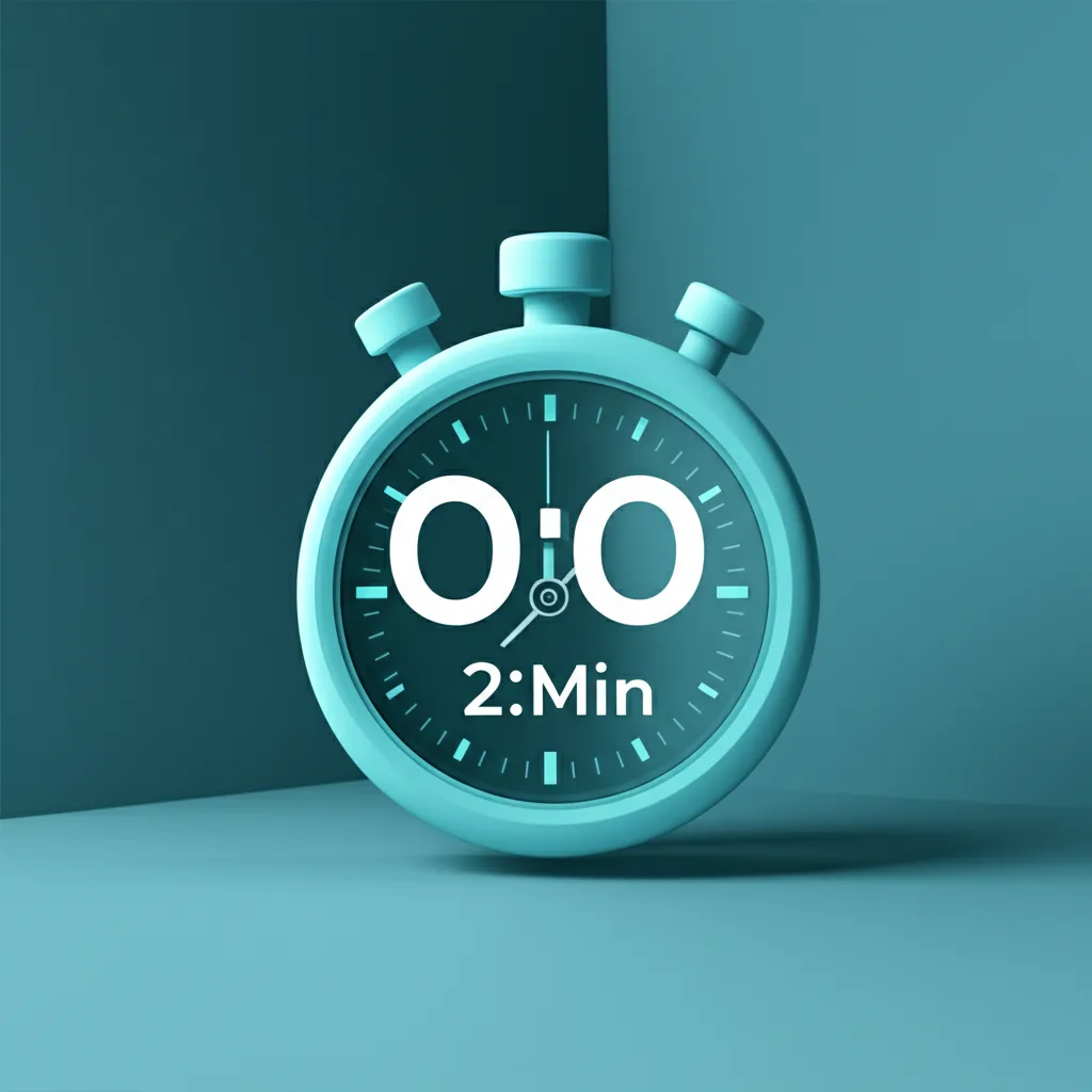 The 2-Minute Rule for Beating Procrastination
