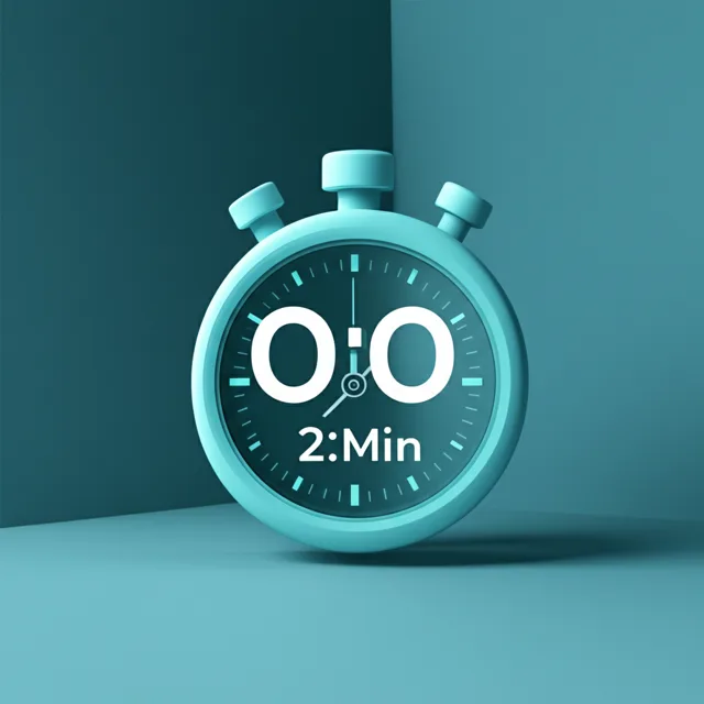The 2-Minute Rule for Beating Procrastination