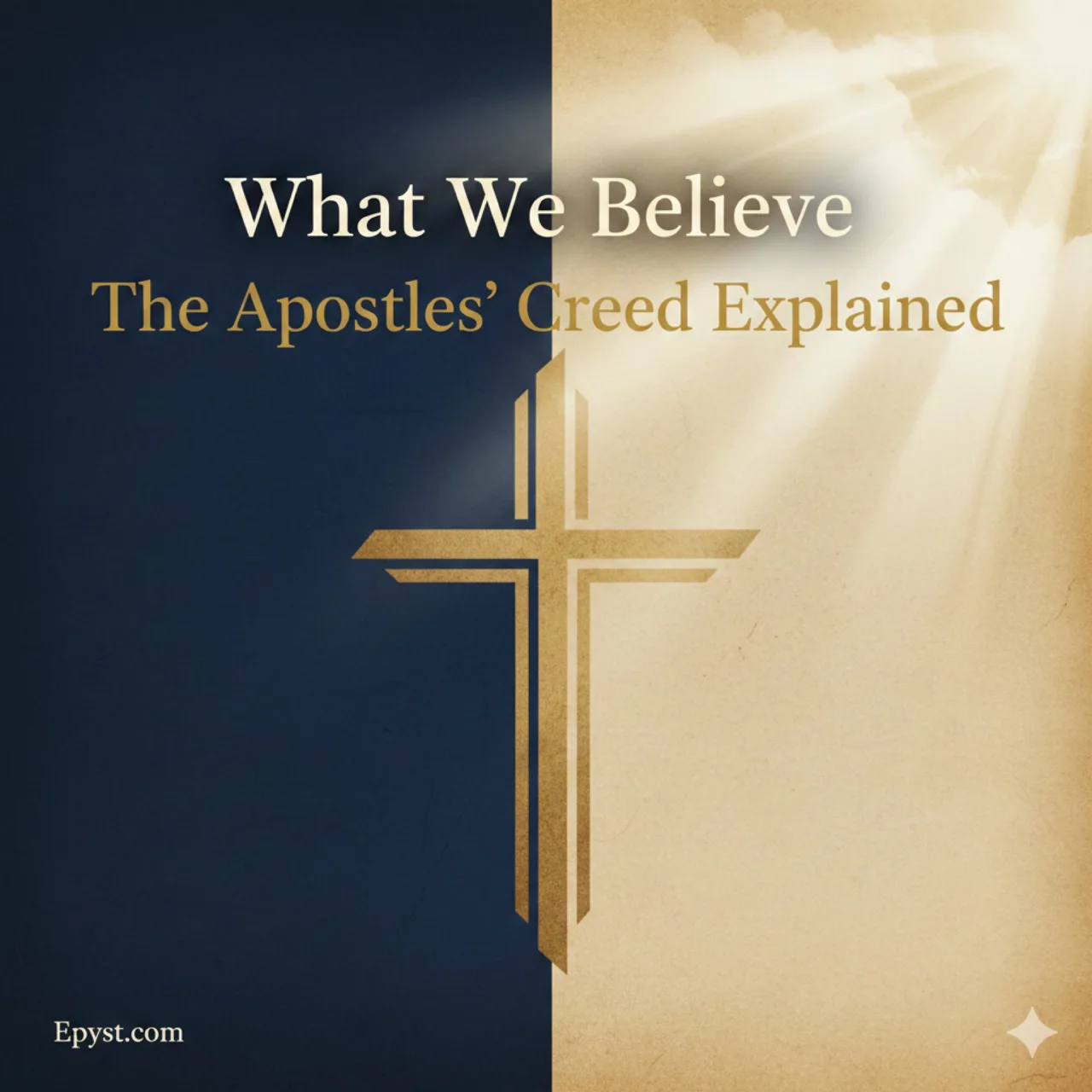 What We Believe: The Apostles' Creed Explained