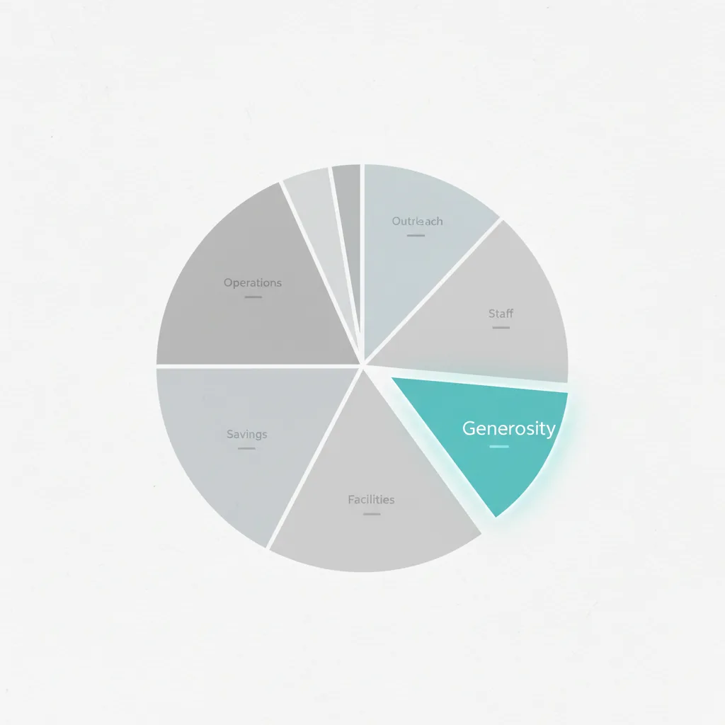 How We Budget for Generosity (Not Just Operations)