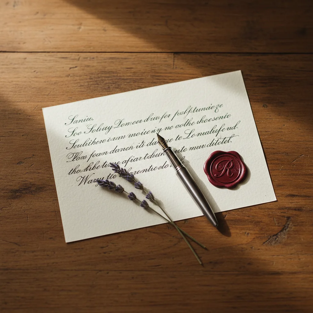 The Theology of a Handwritten Letter