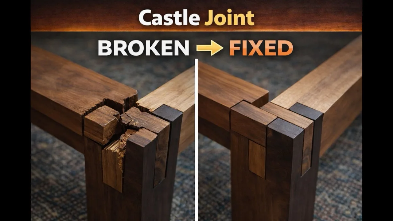 Repairing a Black Walnut Dog Bed: A Joint Reinforcement Workshop