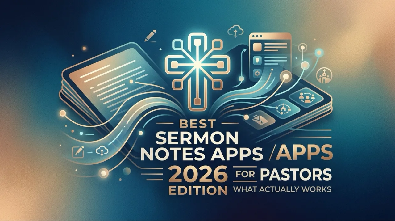 Best Sermon Notes Apps for Pastors in 2026: What Actually Works