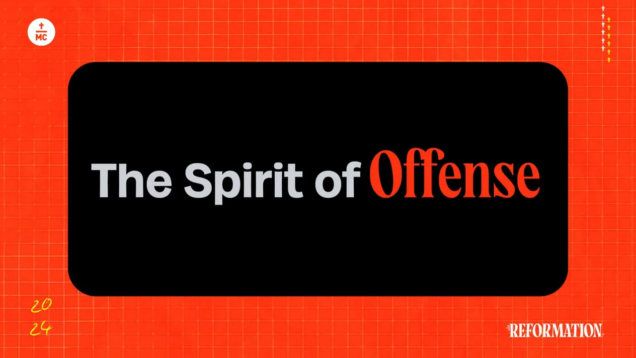 2024 | The Year of Reformation "The Spirit Of Offense"