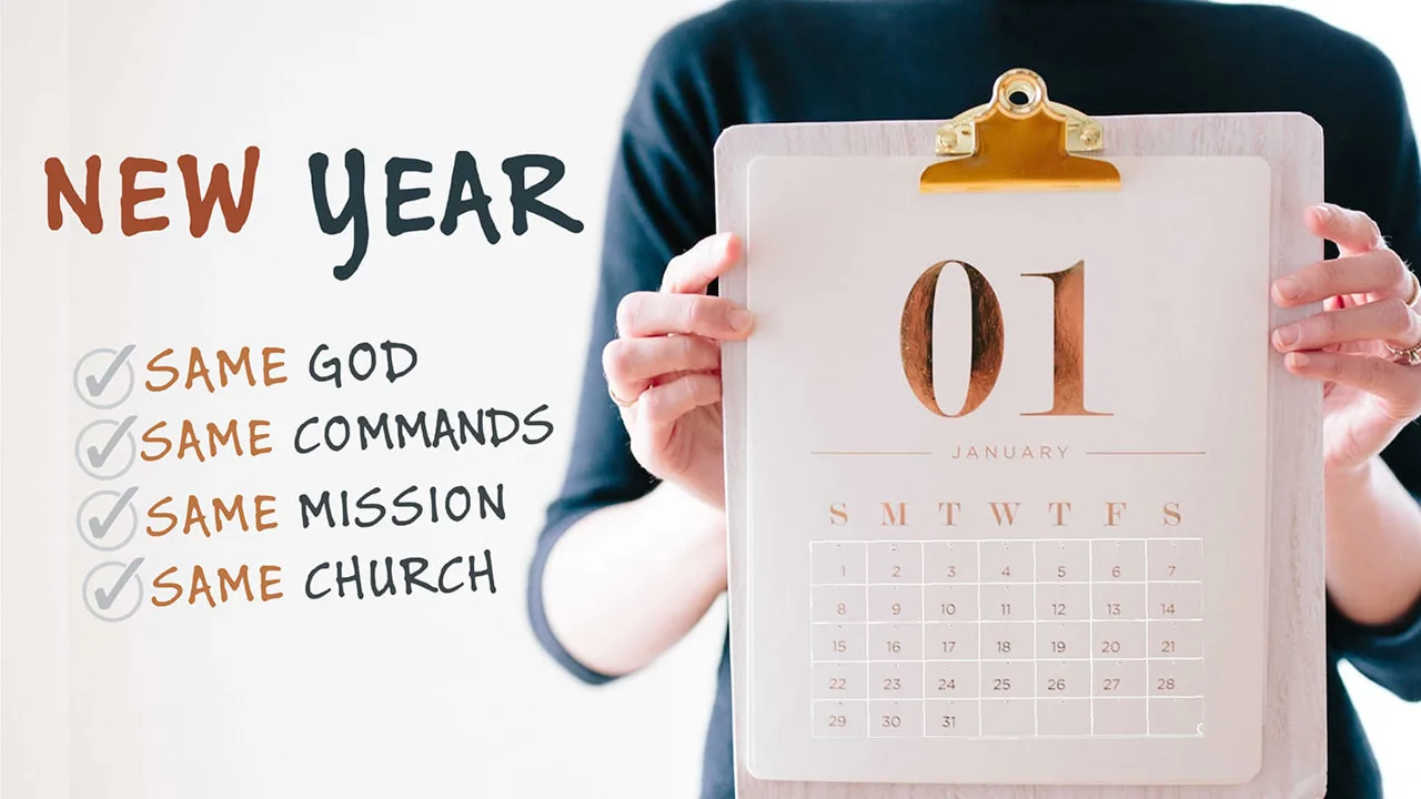 #1 New Year, Same God